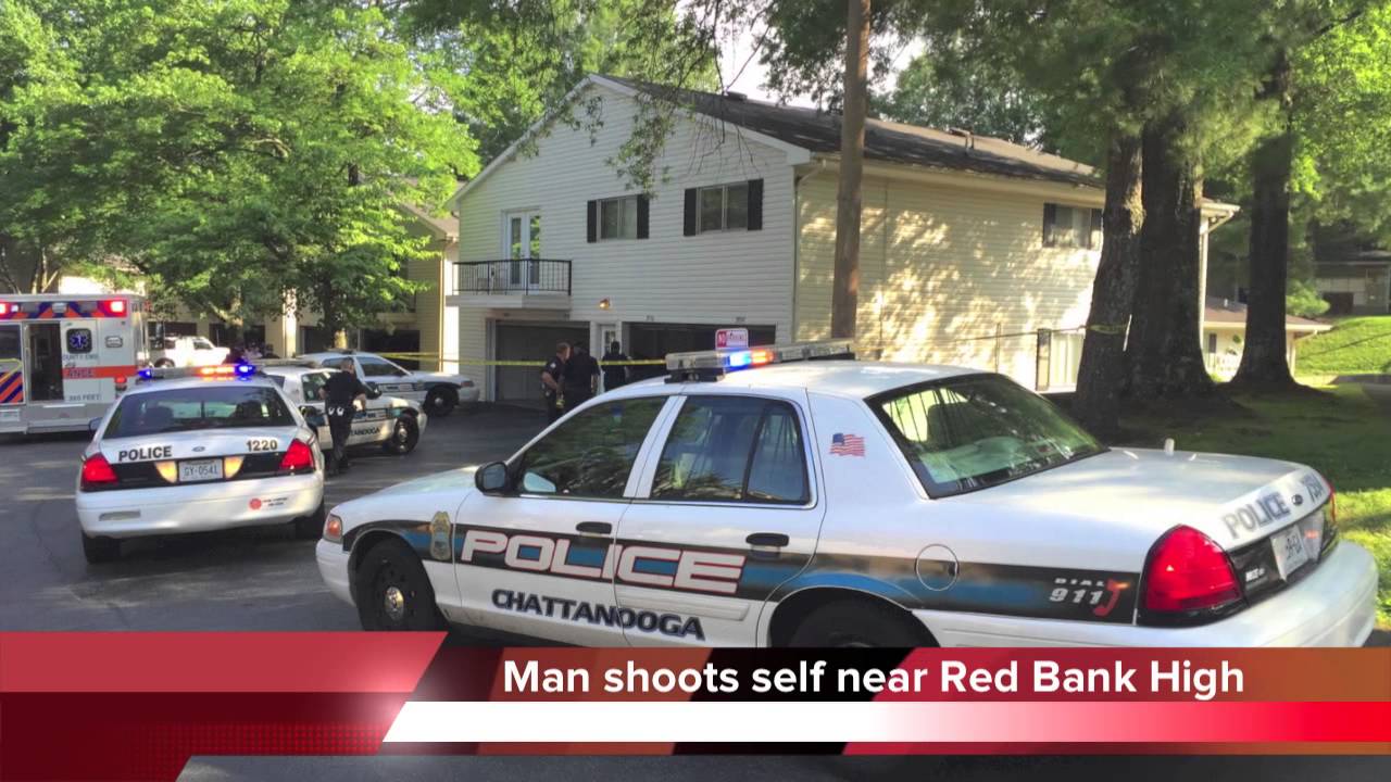 newspaper mockup Man shoots himself outside Red Bank High School
