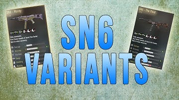 Advanced Warfare - SN6 VARIANTS (Covering All Variants)