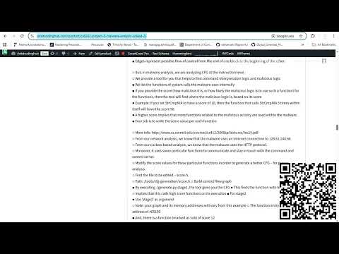 CS6262 Project 3- Malware Analysis Solved