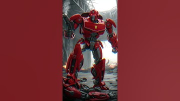 “What If Supercars Became Transformers? (BMW, Ferrari, Mercedes & More)” #shorts #aidesign #cars