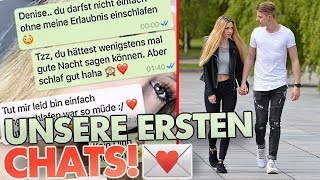 Die ersten CHATS zwischen Denise und mir!