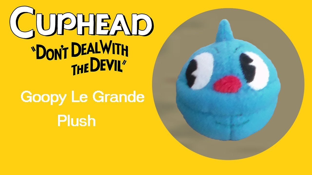 Cuphead Plush: Goopy Le Grande (Small 