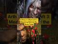 Arthas and the Rose Petal in Warcraft 3: What the Closing Scene Tells Us #worldofwarcraft #warcraft