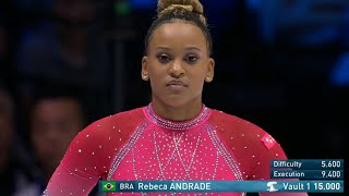 Rebeca Andrade 🇧🇷 Wins the Vault Title/ WAG 2023 World Championships