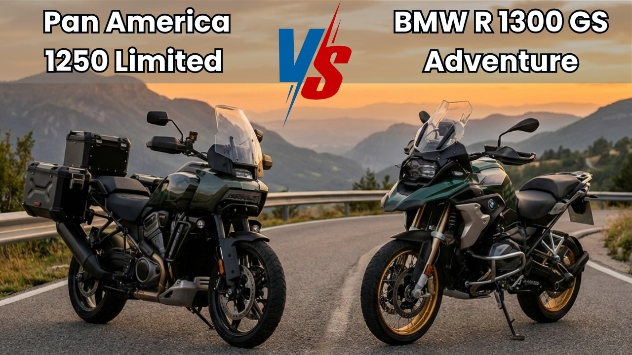 Harley-Davidson Pan America 1250 Limited 2026 года против BMW R 1300 GS Adventure: кто победит?