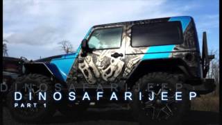 Custom Jurassic World Jeep Rubicon  - DinoSafarijeep project pt 1