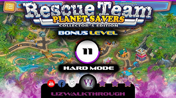 Rescue Team 11 - Bonus Level 11 Walkthrough (Planet Savers)