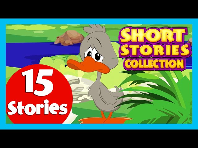 SHORT STORY for CHILDREN (15 Moral Stories) | Hare and Tortoise Story & more class=