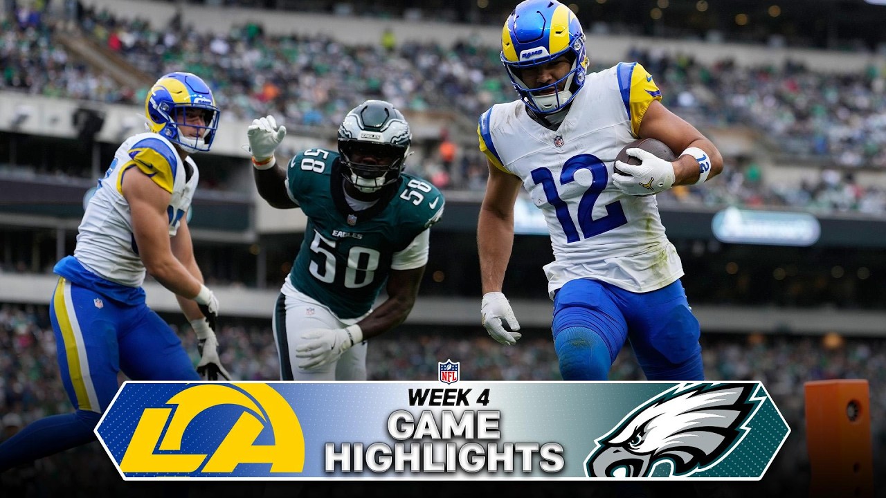 [NFL] Los Angeles Rams vs. Philadelphia Eagles Game Highlights | NFL 2026 Season Week 4