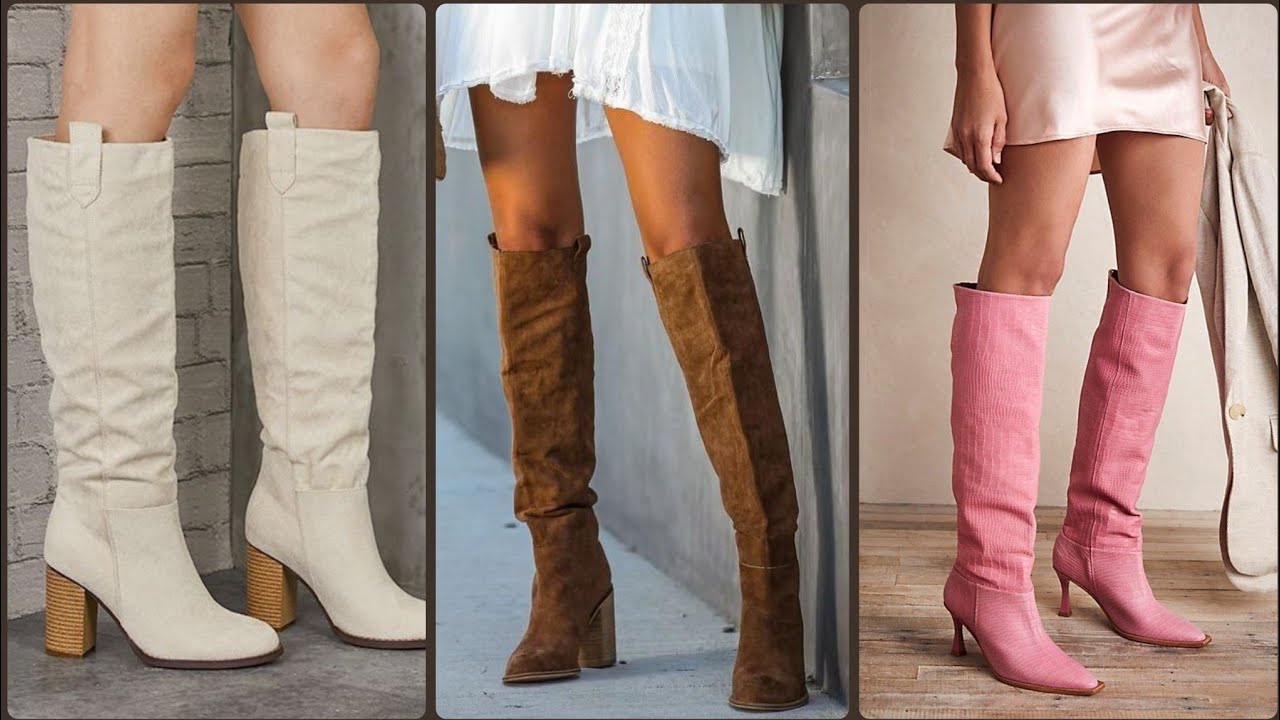 Most Gorgeous Fashionable Leather Boots Designs And Ideas For Women's ...