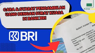 Cara Ambil Uang BRI Pakai Surat Kuasa
