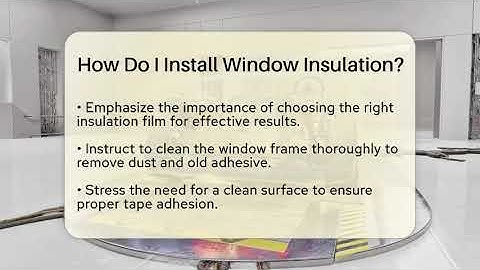 How Do I Install Window Insulation? - LearnToDIY360.com