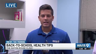 Back-to-school health tips