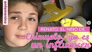 Renato, el niño de Chimuelo, ya es todo un influencer