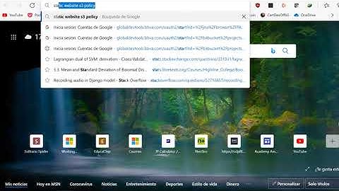 Tutorial para subir una web statica a AWS S3