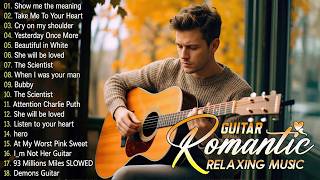 Guitar Relaxing Music of all time🎸Best Guitar love songs 70s 80s And 90s screenshot 4