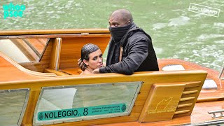 Kanye West, con Bianca Censori, mostra un po’ troppo di sé a Venezia