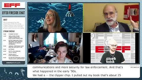 EFF Fireside Chat: Bruce Schneier on the History of The Crypto Wars