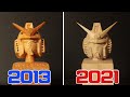 【木彫り】8年ぶりにガンダム彫刻してみた！Wood carving - I tried to sculpt Gundam for the first time in 8 years【wood art】