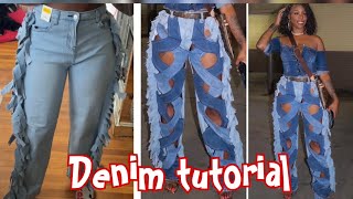 Spiral Jeans Denim Tutorial