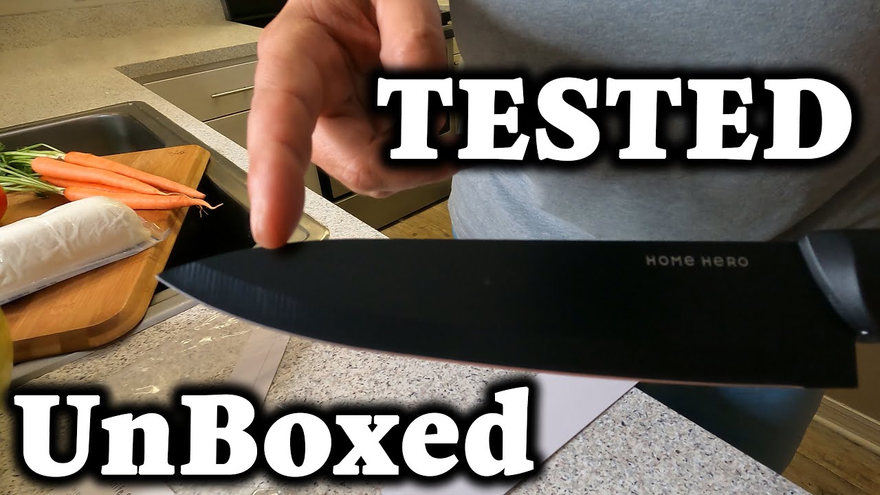 Stainless Steel Knife Set by Home Hero Unboxing 