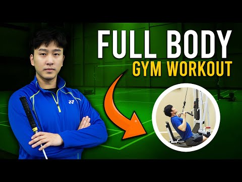 5 ESSENTIAL Full Body Gym Workout (badminton)