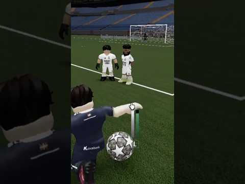 FIRST FREEKICK GOAL 😎 #roblox #dullahandylan #realfutbol #rf24 #realfutbol24 #robloxsoccer