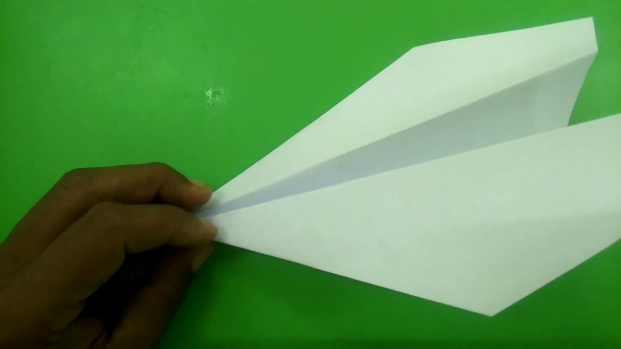 Tutorial Cara Membuat Pesawat kertas lipat yang bisa 
