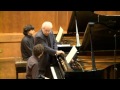 Capture de la vidéo Emanuel Ax / Piano Masterclass / Student - Itai Navon / Jerusalem Music Centre