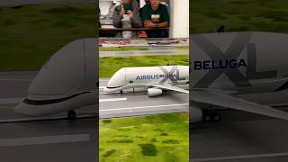 Миниатюрный Взлет Airbus Beluga 🛫 #Miniaturwunderland #Миниатюра #Плейнспоттинг #Авиация #Самолет