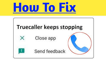 how to fix truecaller keeps stopping | fix truecaller keeps stopping problem
