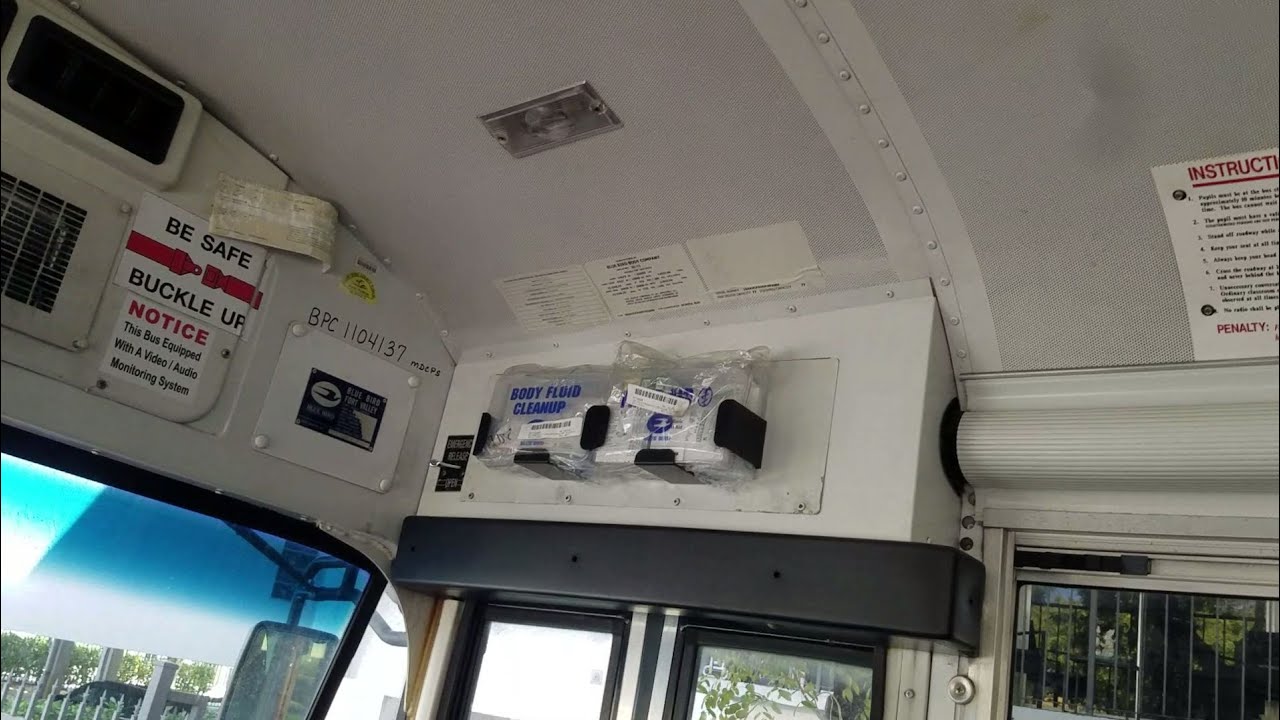 Miami Dade District School Bus BlueBird Vision 2012/2013 PM route #32110