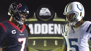 Madden NFL 24 - Indianapolis Colts Vs Houston Texans Simulation PS5 (Updated Rosters)