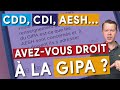 Contractuels cdd cdi aesh avezvous droit  la prime gipa 2022  fonctionnaires contractuels