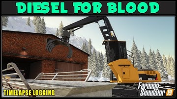 Loading The Sorted Tops Into The Mill! ⛽ DFB #67 ⛽ ✔ Farming Simulator 2019 ✔ FDR Logging