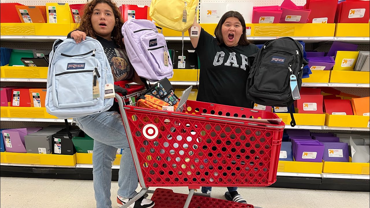 BACK TO SCHOOL SUPPLIES SHOPPING AT TARGET 2022 BACK TO SCHOOL