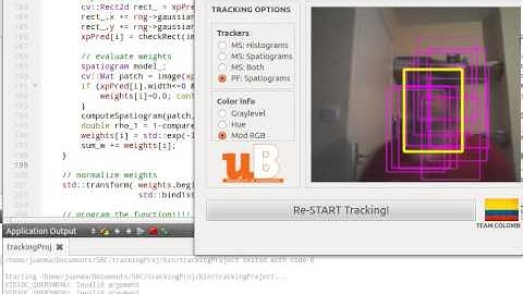 Spatiograms for Particle Filter Based Trackers