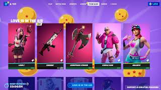 FORTNITE VALENTINE'S DAY ITEM SHOP IS OUT!