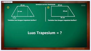 Luas Trapesium | Matematika Dasar