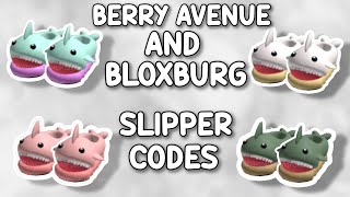 Slipper Codes For Berry Avenue, Bloxburg & All Roblox Games That Allow Codes