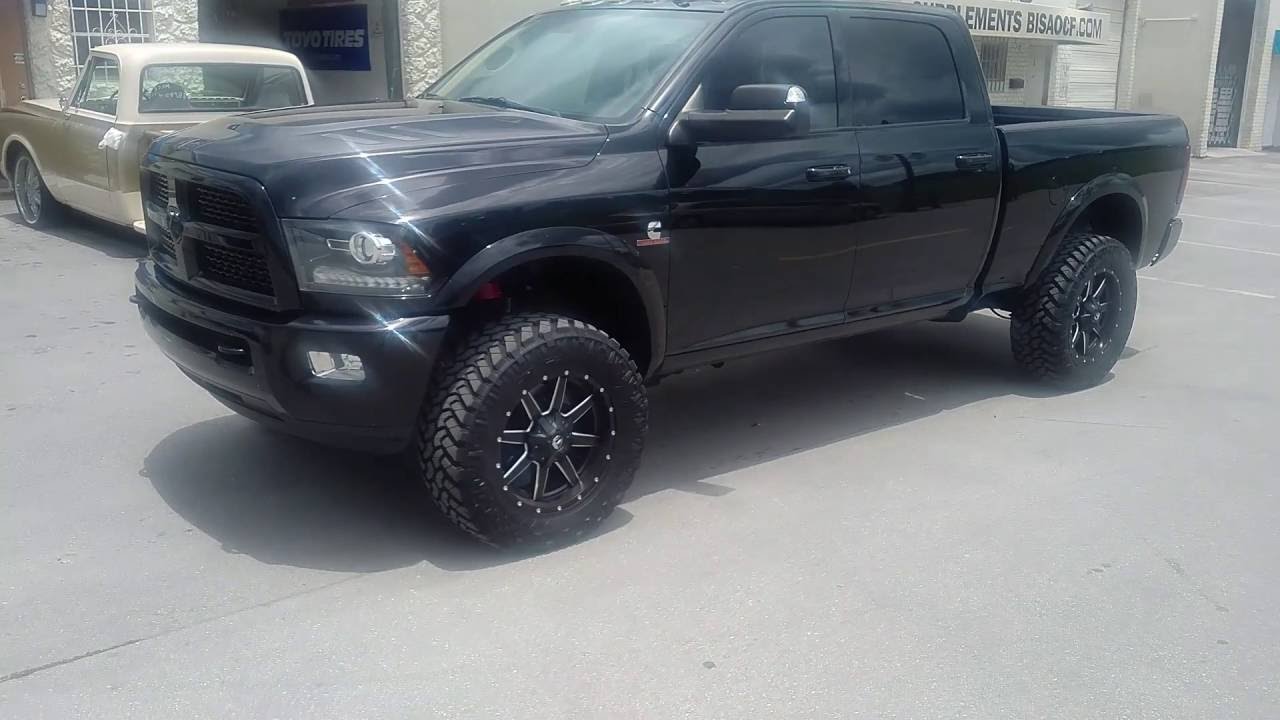 8775448473 20 Inch Fuel Maverick Black Milled Rims Ram 2500 Rims Free