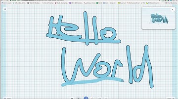 Tinkercad Scribble Tool