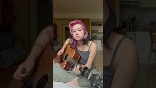 matilda mann - stranger (for now) (cover) #indiemusic #acousticcover #shorts