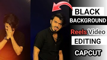 Black Background Video Editing Capcut | Black Background Reels Kaise Banaye | Black Prada Video Edit
