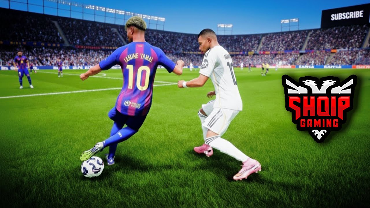 Koha për EL CLASICO !! EA FC 26 - SHQIPGaming