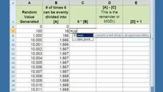 Applying the C++ rand() function