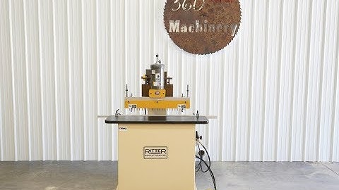 2007 RITTER R19F3 23 SPINDLE SINGLE ROW LINE BORING MACHINE