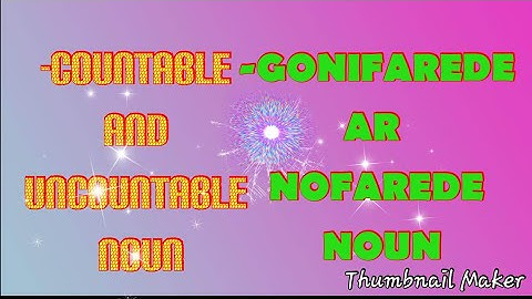 ROHINGYA GRAMMAR LESSON; Countable And Uncountable Nouns By Elevation Of Future
