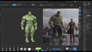 Tutor Zbrush - how to create model with Zsphere