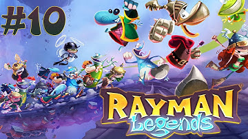 Rayman Legends - Walkthrough - Part 10 - Castle Rock (X360/PS3/PC) [HD]